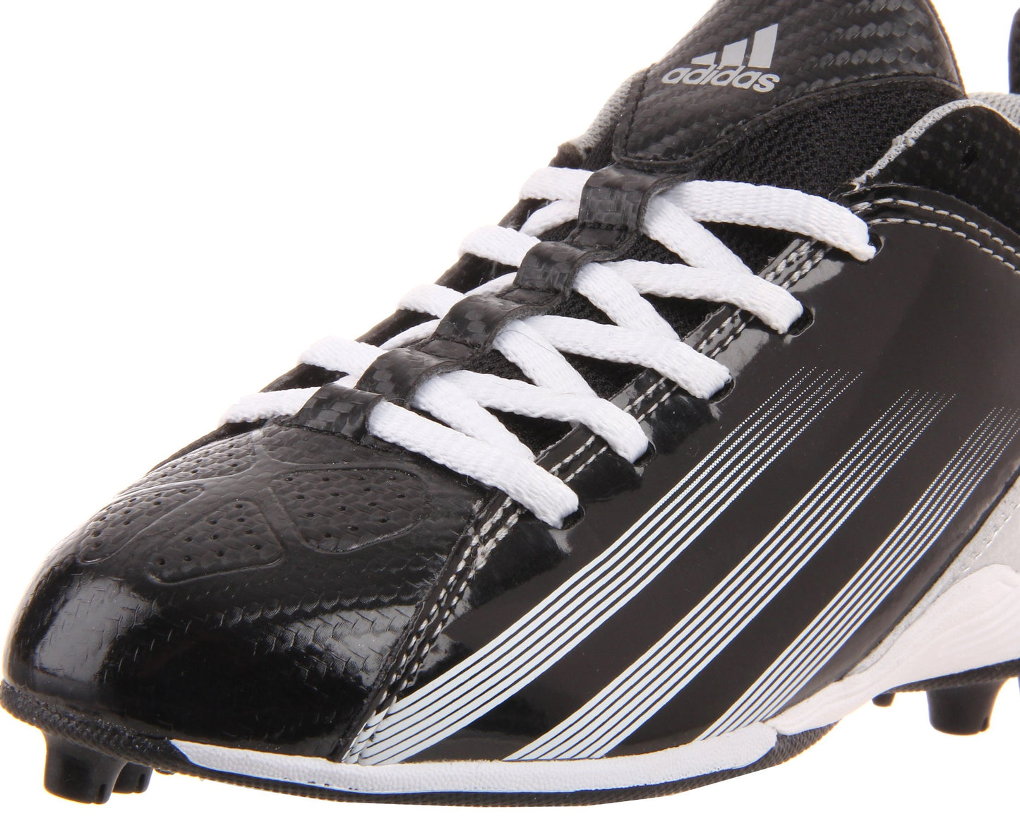 Chuteira de futebol infantil Adidas Blast 3 MD 5/8 preta/branca, tamanho 1,5 M EUA
