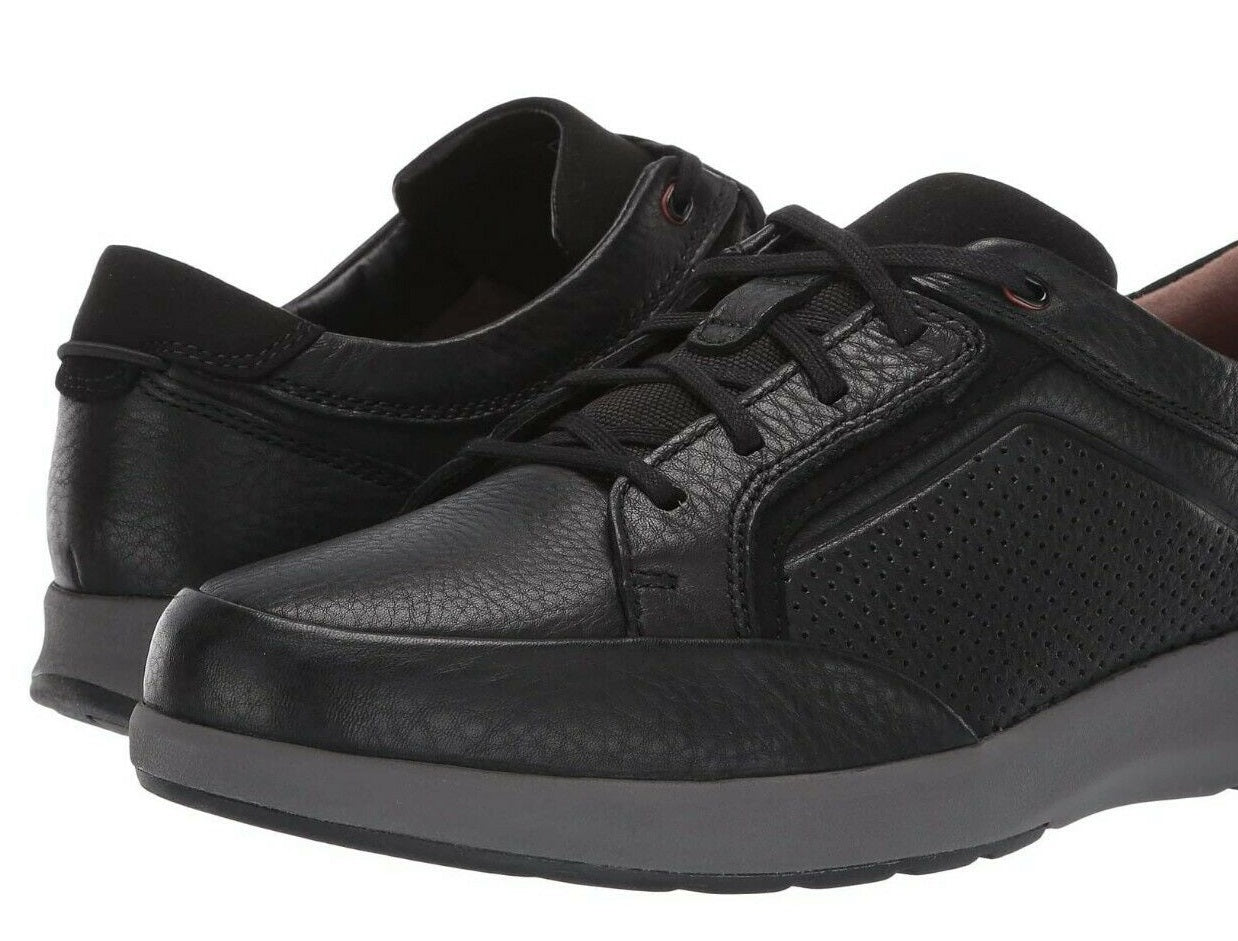 Tênis Clarks Untrail Form Masculino Preto Tamanho 11,5 D Médio EUA