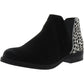 Botas femininas Clarks Demi 2 Beat Snow Leopard tamanho 9 B Médio EUA