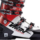 Botas de esqui alpino Fischer Viron 10 Vacuum CF para homem, brancas/vermelhas, tamanho 8,5 D, médio, EUA