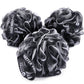 Bath Sponge Set of 3, Black