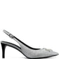 Tory Burch - Women Eleanor Pave Slingback Heel