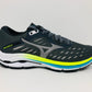 Tênis de corrida Mizuno Wave Rider 24 feminino, Castlerock/Phantom, tamanho 12 B(M) EUA