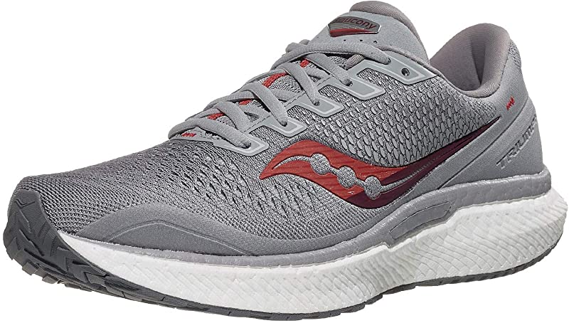 Tênis de corrida Saucony Triumph 18 masculino, vermelho, tamanho 8 D(M) EUA