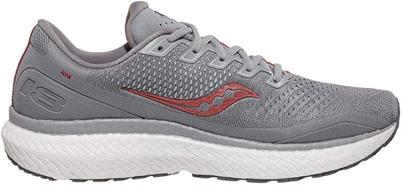 Tênis de corrida Saucony Triumph 18 masculino, vermelho, tamanho 8 D(M) EUA