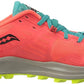Tênis de corrida de trilha Saucony Peregrine 10 feminino Vizired/Citron