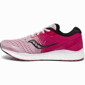 Tênis de corrida Saucony Freedom 3 feminino Blush/Berry