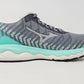 Tênis de corrida Mizuno Wave Sky 4 Waveknit feminino, Castlerock, tamanho 6,5 B(M) EUA