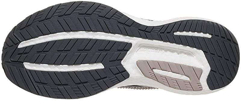 Tênis de corrida feminino Saucony Triumph 18 Moonrock/Coral