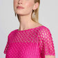Joseph Ribkoff - Guipure Lace Flounce Dress