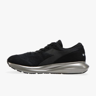 Tênis de corrida Diadora Mythos MDS masculino preto/prateado