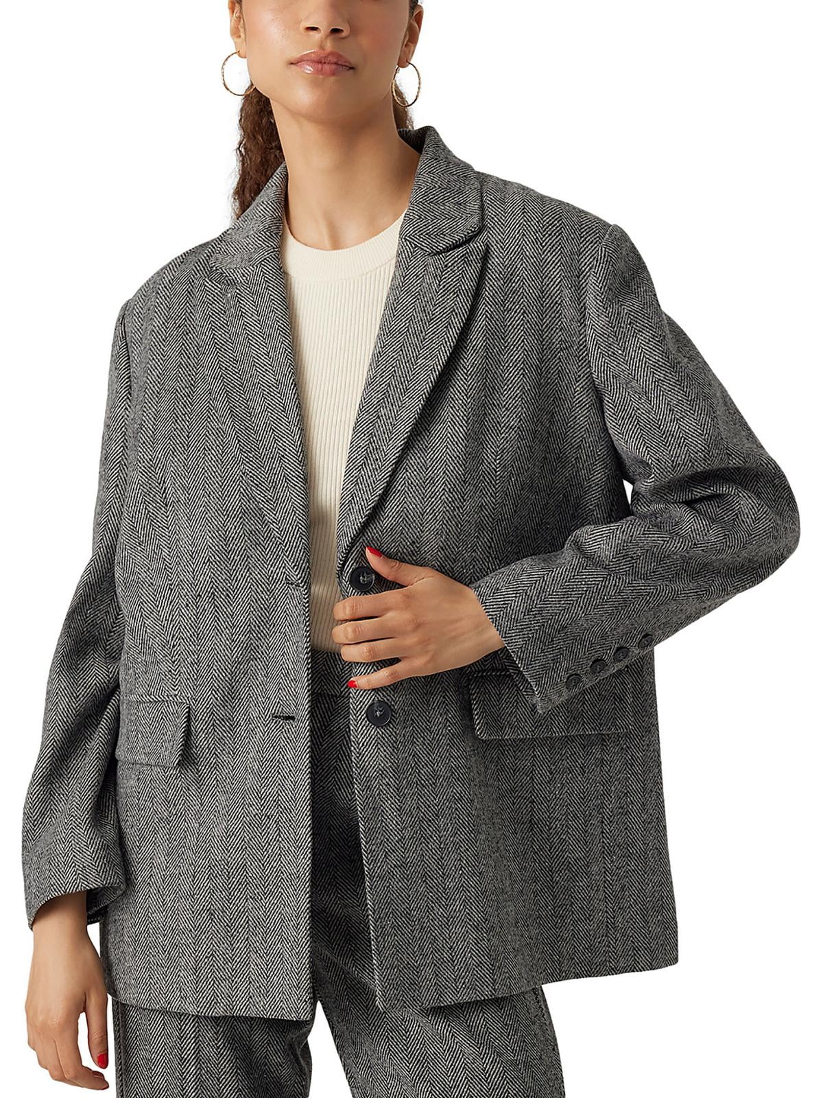 Blazer oversized Lizzie da Vero Moda cinza
