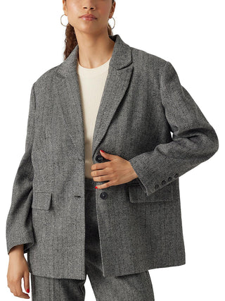 Blazer oversized Lizzie da Vero Moda cinza