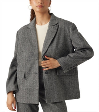 Blazer oversized Lizzie da Vero Moda cinza