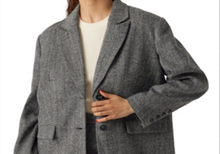 Blazer oversized Lizzie da Vero Moda cinza