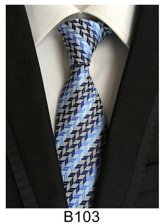 Men’s Neckties – Formal Classic Patterned Tie (50 Style Options, B Series)