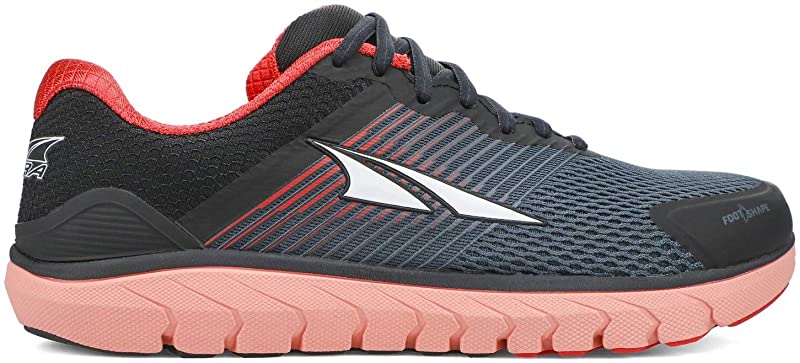 Tênis de corrida ALTRA Provision 4 Road feminino preto/coral/rosa