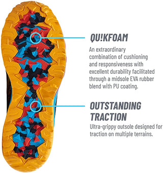 Tênis de corrida unissex 361 Degrees Yushan 2 Trail, preto/Raft, tamanho 11,5 D(M) EUA