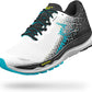 Tênis de corrida unissex 361 Degrees Meraki 3, branco/azul-scuba, tamanho 11,5 D(M) EUA