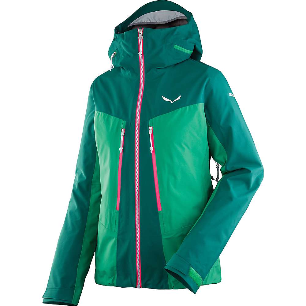 Salewa Women's Ortles 3 GTX Pro Jacket - Teal XL
