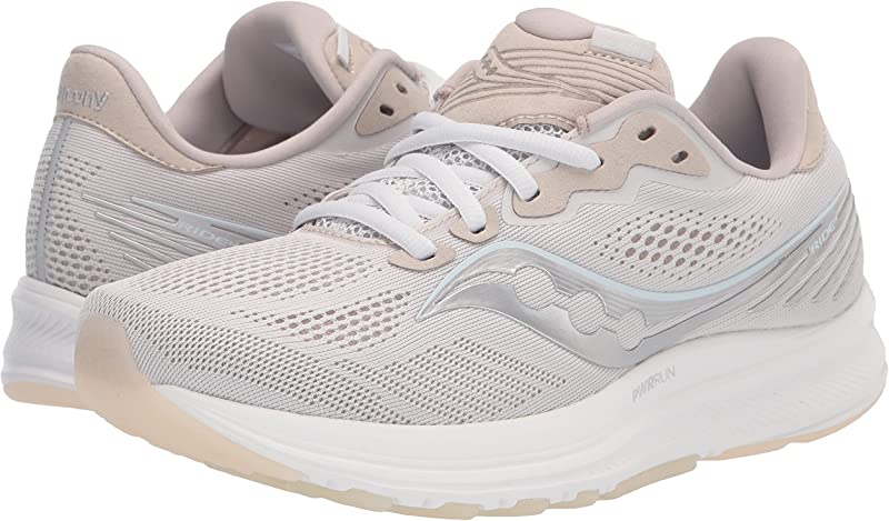 Tênis de corrida Saucony Ride 14 masculino, novo, natural