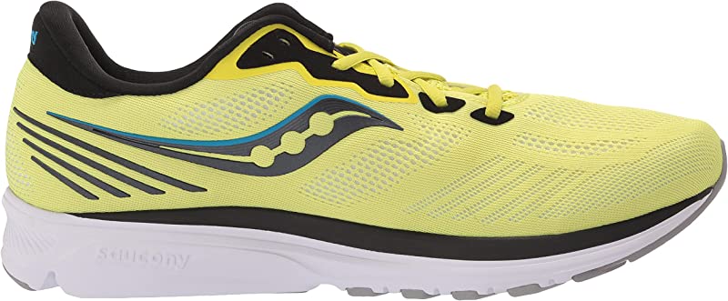 Tênis de corrida Saucony Ride 14 masculino Citrus/Preto