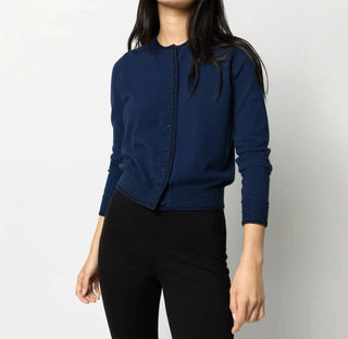 Ann Mashburn - Cardigan com contas de rosas