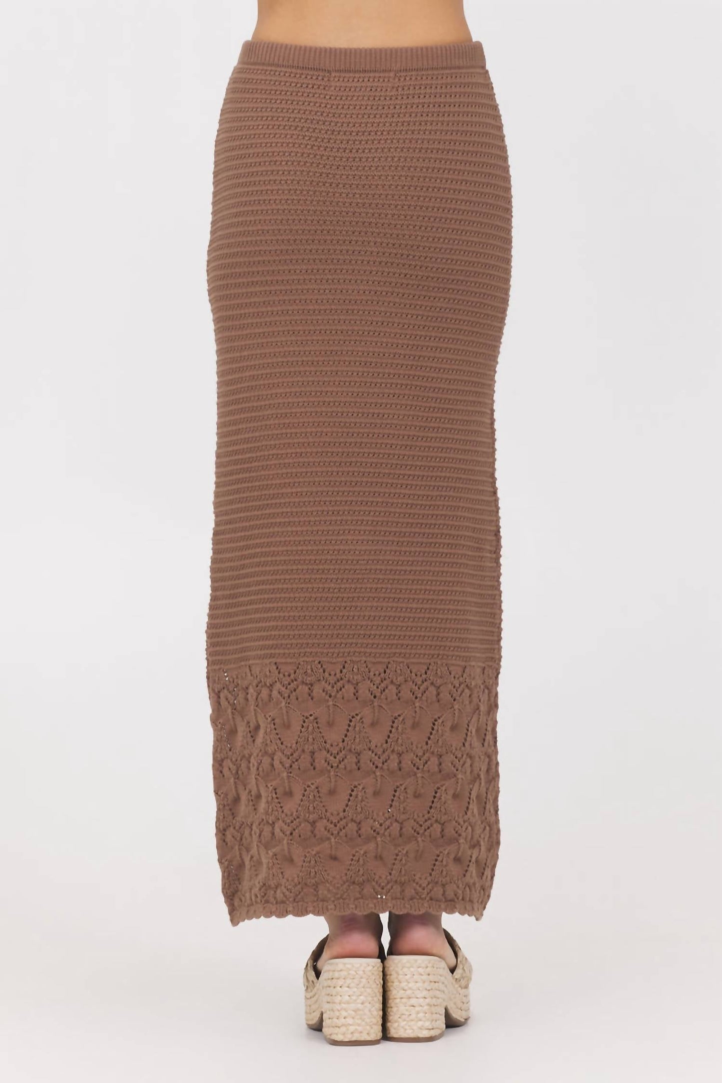 Vintage Havana - Crochet Maxi Skirt