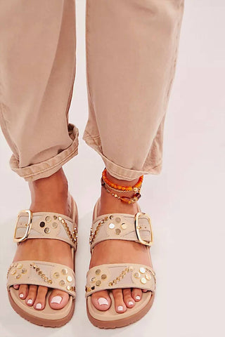 Free People - Sandália Revelry Studded