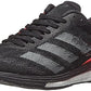 Tênis de corrida feminino Adidas Adizero Boston 9 preto/rosa-sinal