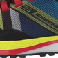 Tênis de corrida Skechers Go Run Speed ​​Trail Hyper masculino, preto/multicolorido
