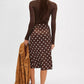 Free People - Analise Printed Midi Skirt