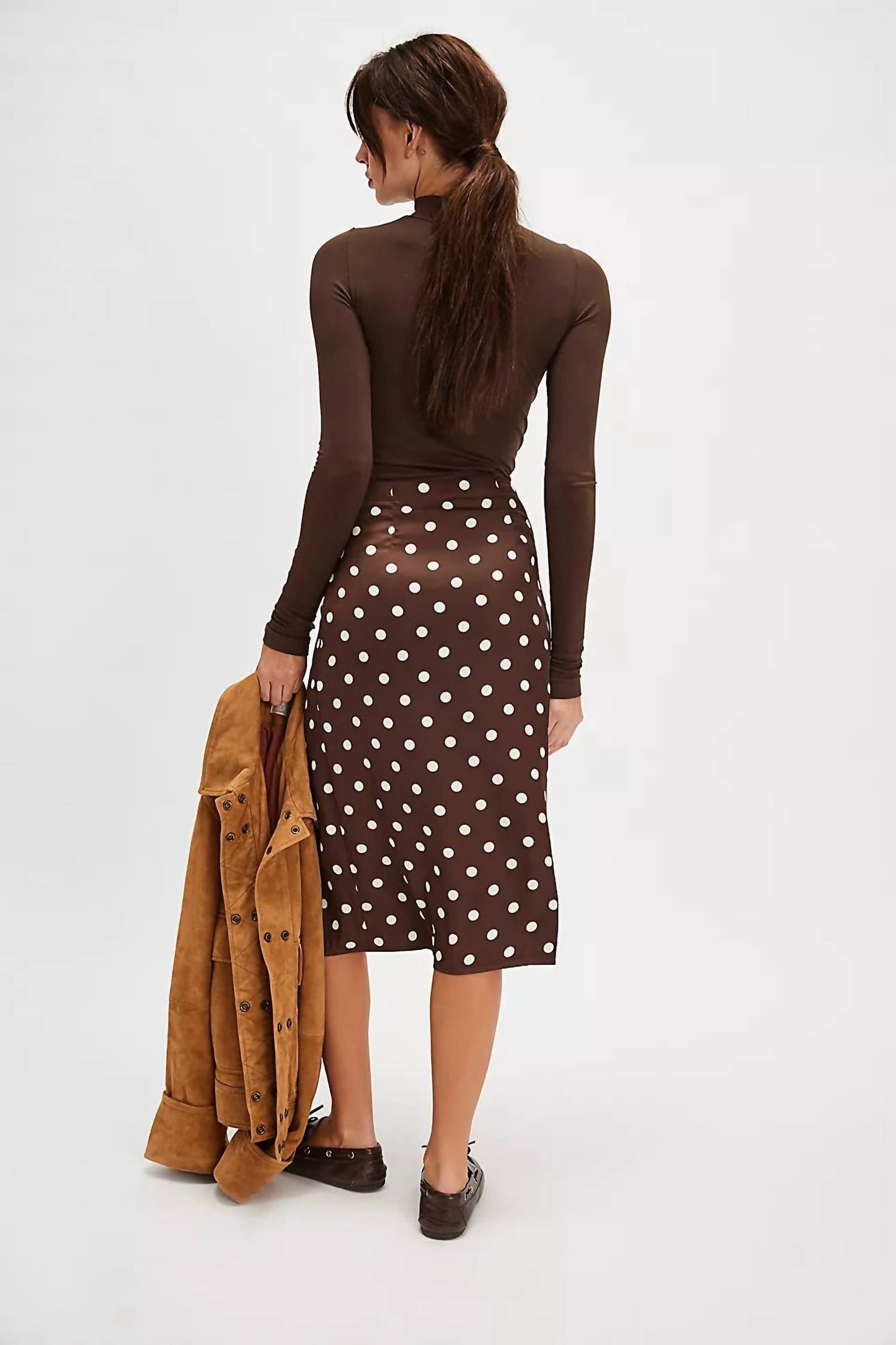 Free People - Analise Printed Midi Skirt