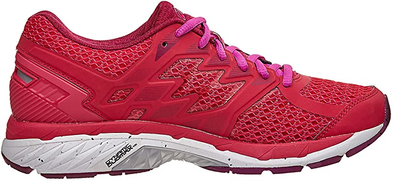 Tênis de corrida feminino ASICS GT-3000 5 rosa/branco