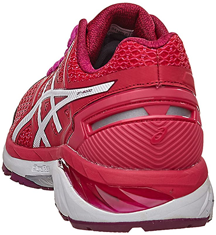 Tênis de corrida feminino ASICS GT-3000 5 rosa/branco