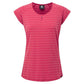 Mountain Equipment Women's Equinox Tee - Poppy Stripe