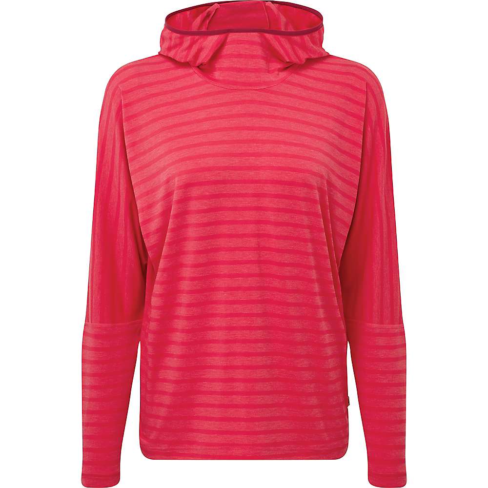 Women's Groundup Hoody - Virtual Pink Stripe