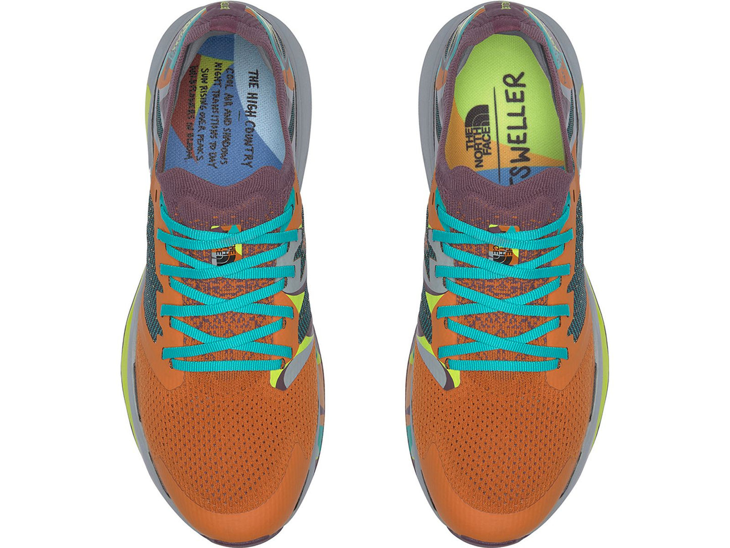 Tênis de trilha feminino The North Face Flight VECTIV X TW laranja tamanho 10 B(M) EUA