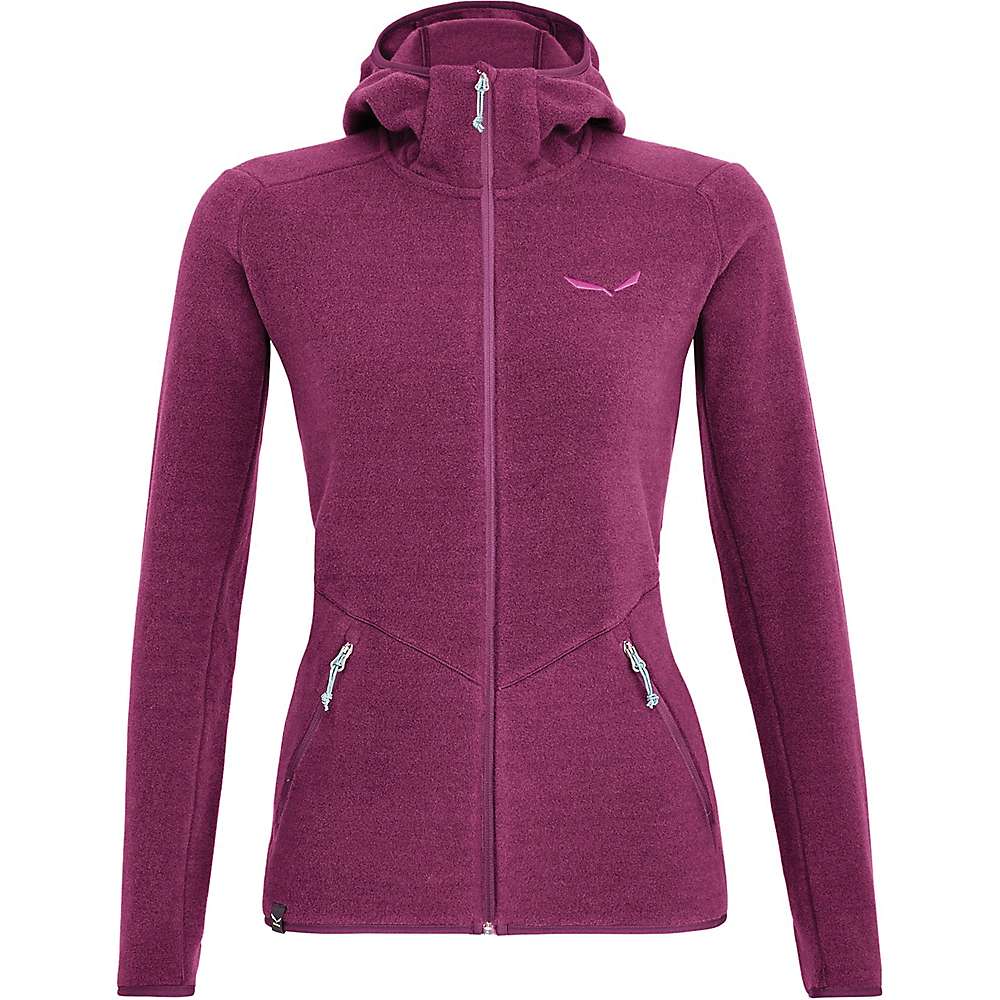 Salewa Womens Fanes AWP Hoody - Dark Purple Melange