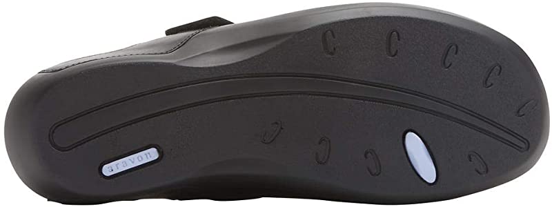 Sapatos Aravon Power Comfort Mule Femininos Pretos