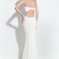 Rachel Allan - Jersey Lace Evening Gown
