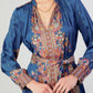 Current Air - Paisley Printed Midi Dress
