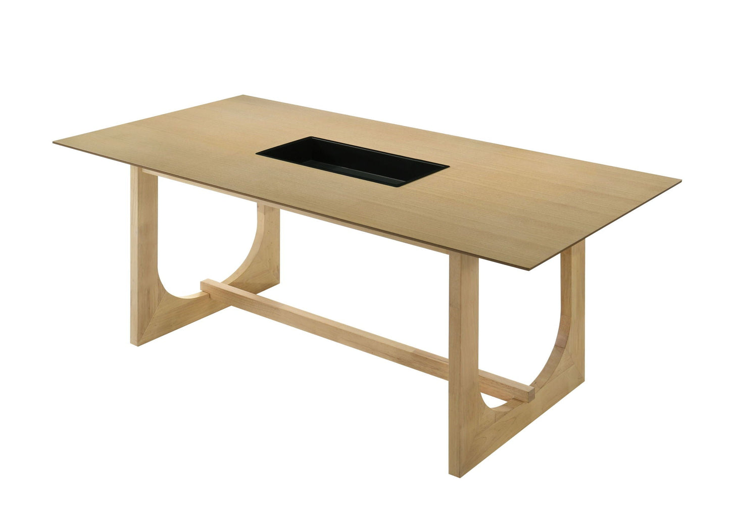 Blayde Natural Wood Dining Table