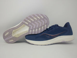 Tênis de corrida Saucony Freedom 4 feminino Storm/Lilás Violeta tamanho 10 B(M) EUA
