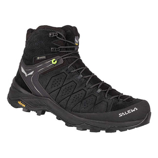 Botas de caminhada masculinas SALEWA Alp Trainer 2 Mid - Preto
