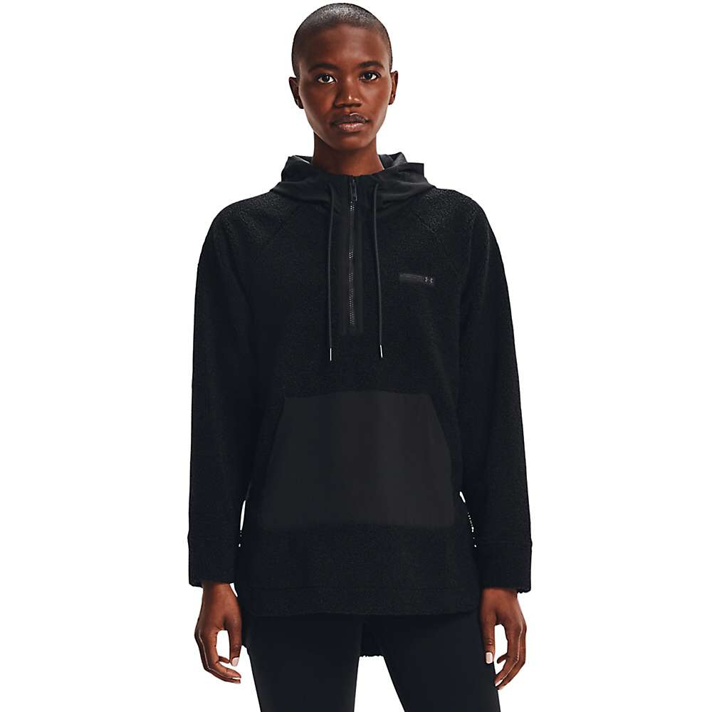 Under Armour Women's Mission Boucle Anorak - Black