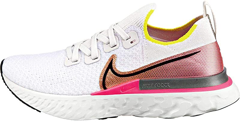 Tênis de corrida Nike React Infinity Run FK feminino, preto, tamanho 11,5 B(M) EUA
