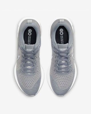 Tênis de corrida Nike React Infinity Run FK 2 masculino cinza/preto/branco