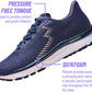 Tênis de corrida feminino Kairos 361 Degrees preto Iris/rosa Clay