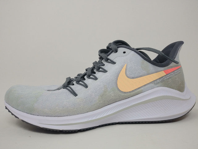Tênis de corrida Nike Air Zoom Vomero 14 feminino, platina/carmesim, tamanho 7 B(M) EUA